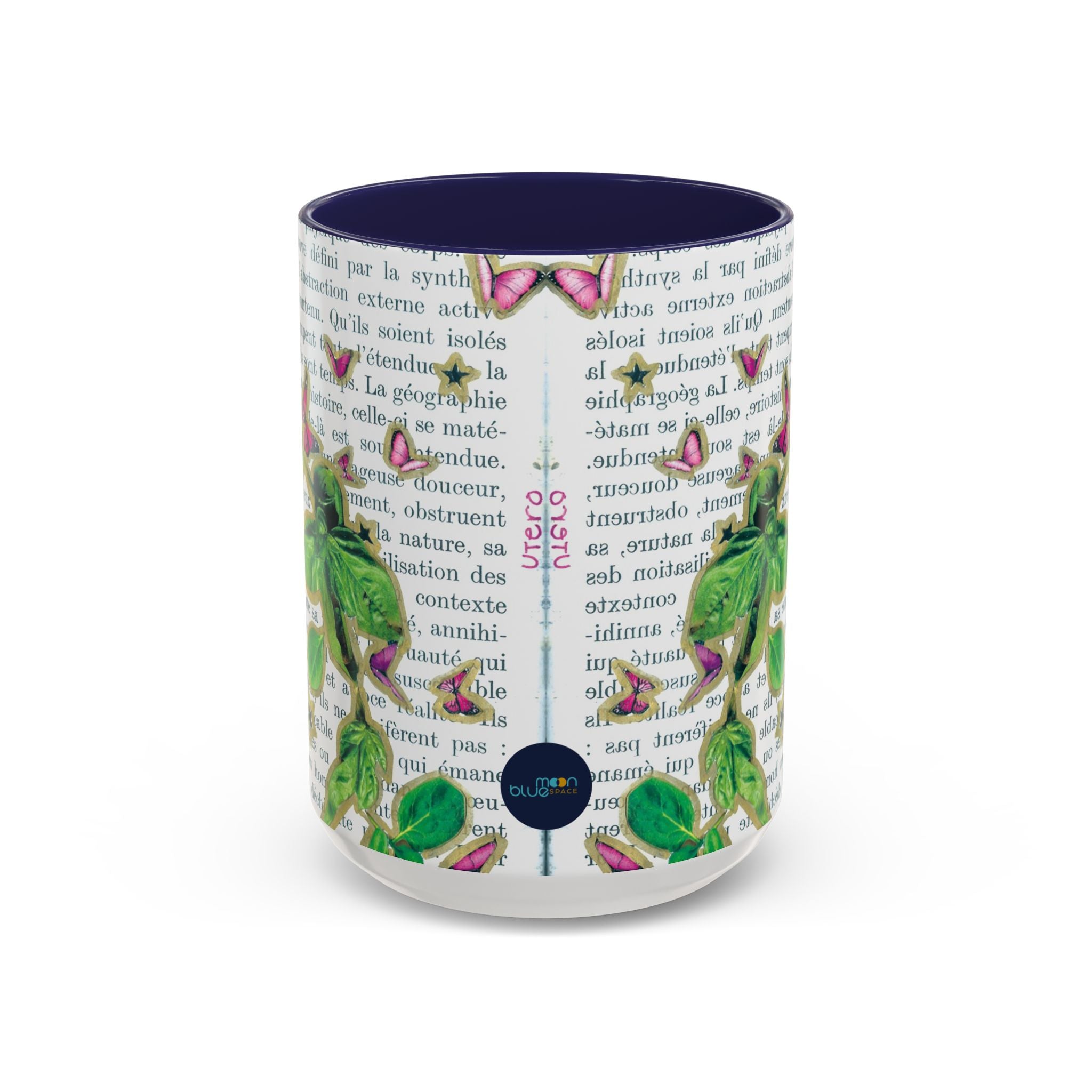 Rock & Bloom — Botanical Reverie Mug I Vintage Book Illustration Coffee Cup (11/15 oz)