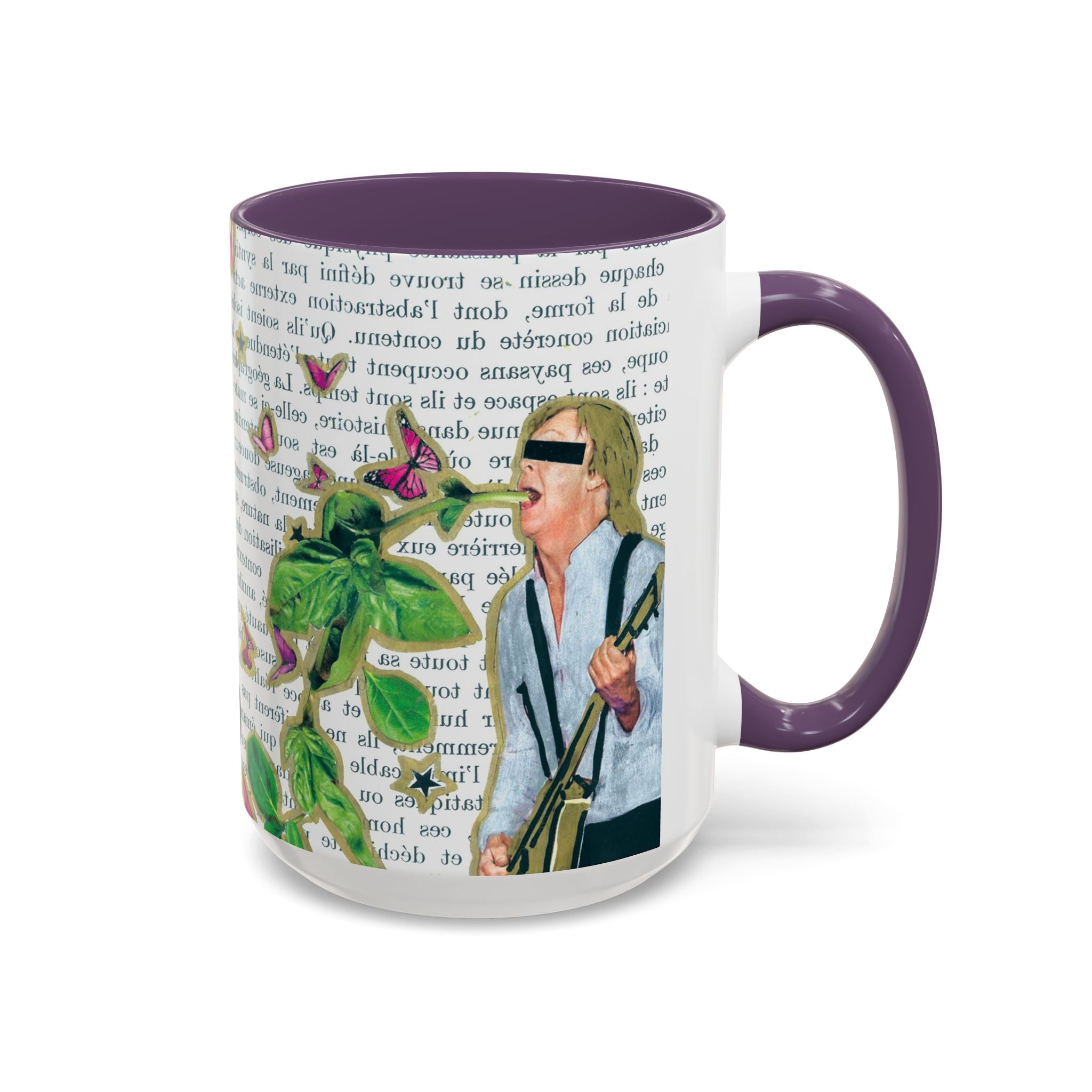 Rock & Bloom — Botanical Reverie Mug I Vintage Book Illustration Coffee Cup (11/15 oz)