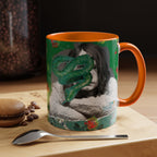 Rock & Bloom — The Serpent Sessions Mug | Grunge Floral Art Coffee Cup | Gift for Music Lovers (11oz & 15oz)