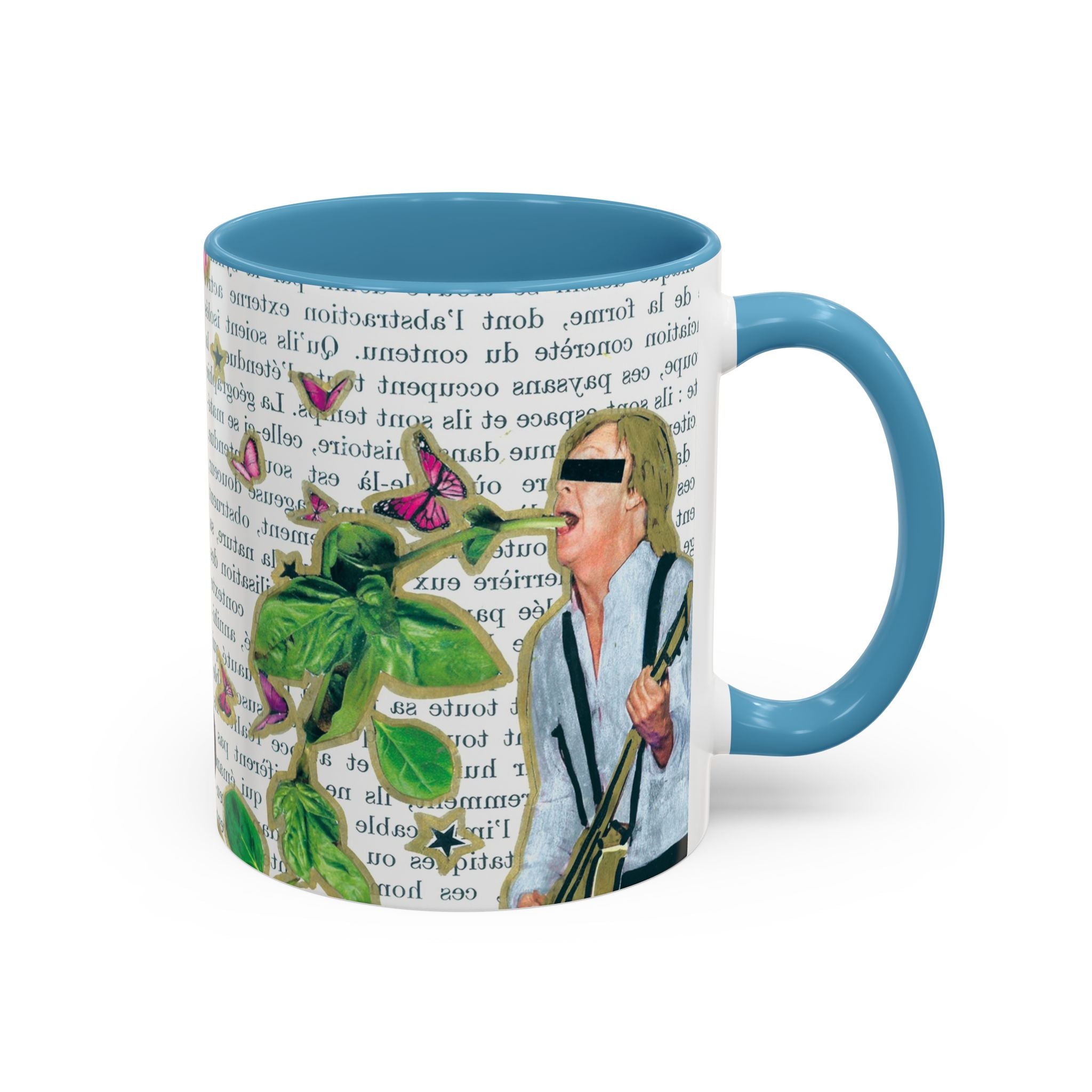Rock & Bloom — Botanical Reverie Mug I Vintage Book Illustration Coffee Cup (11/15 oz)