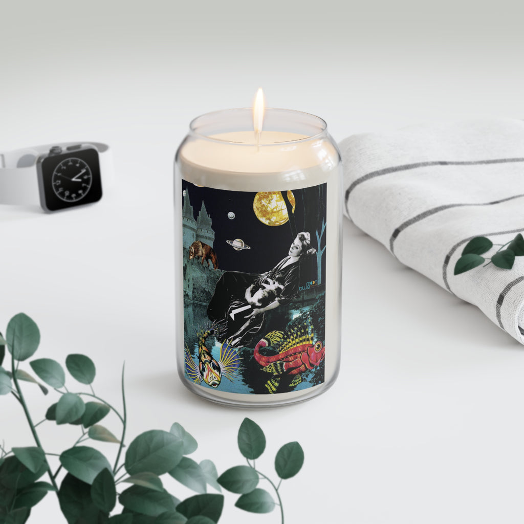Untamed | 13.75oz Aromatic Jar Ritual Candle   | Art by Blue Moon Space