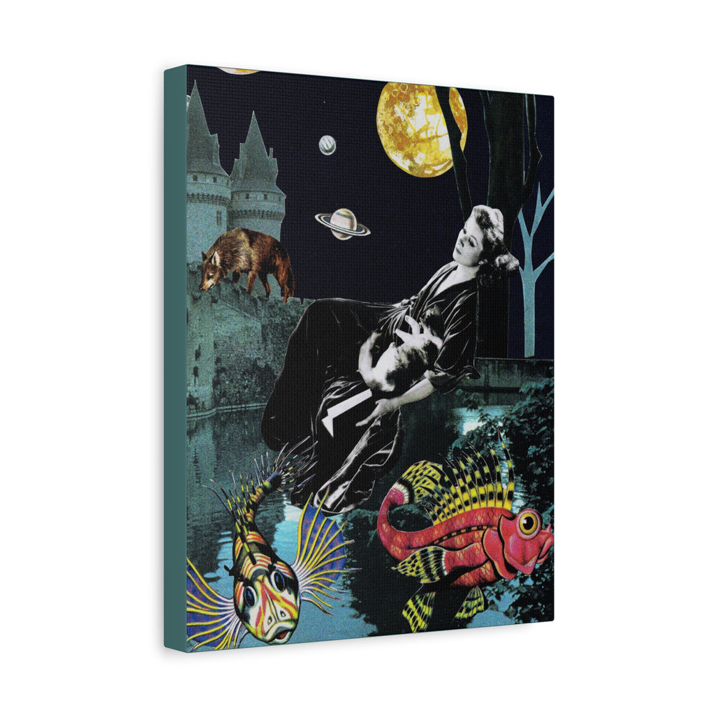 Untamed | Original Analog Collage Art Print | Wall Art by Blue Moon Space