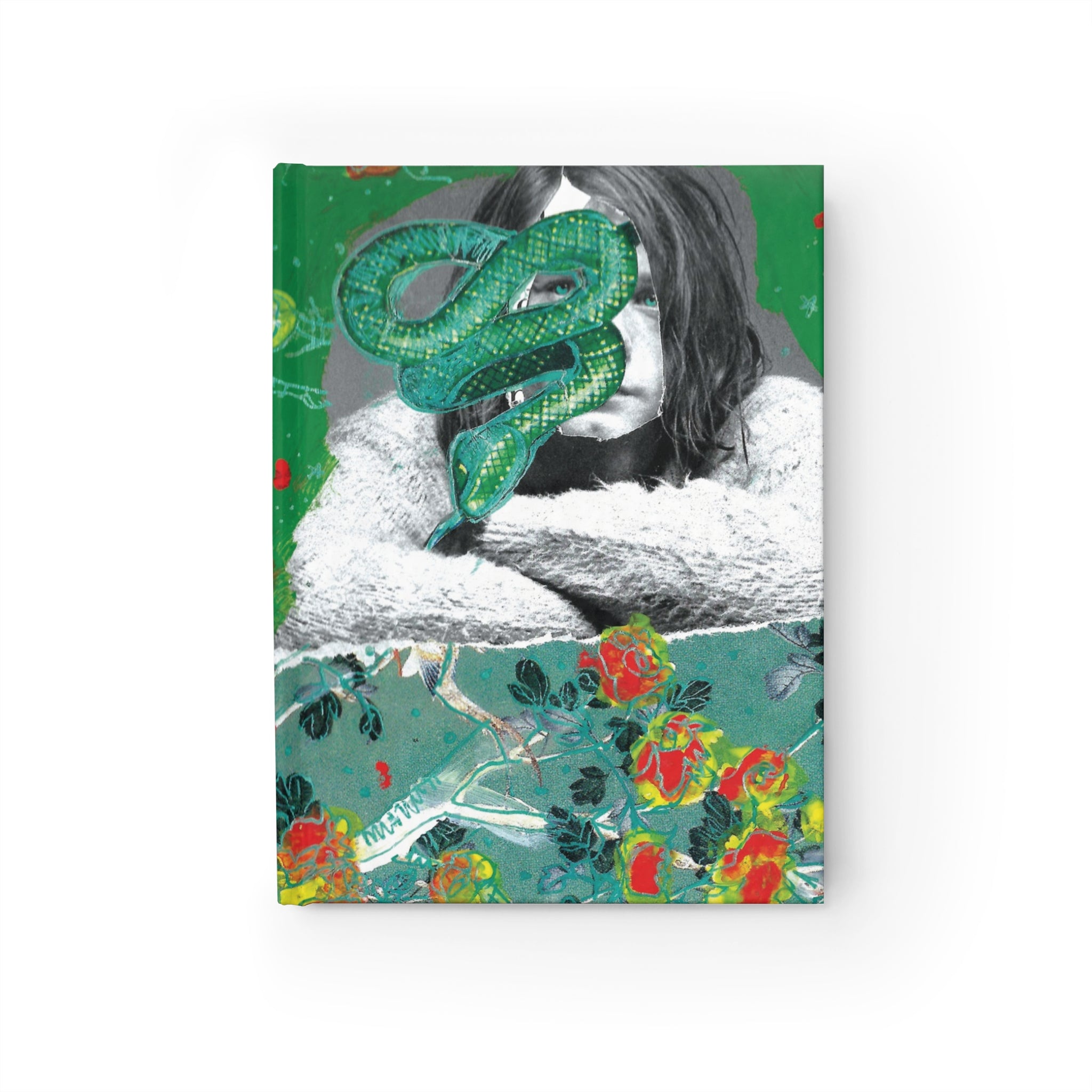 The Alchemy Journal —  Serpent & Bloom Ruled Lined Notebook with  for Transformation & Soul Exploration