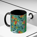 Rock & Bloom — The Serpent Sessions Mug | Grunge Floral Art Coffee Cup | Gift for Music Lovers (11oz & 15oz)