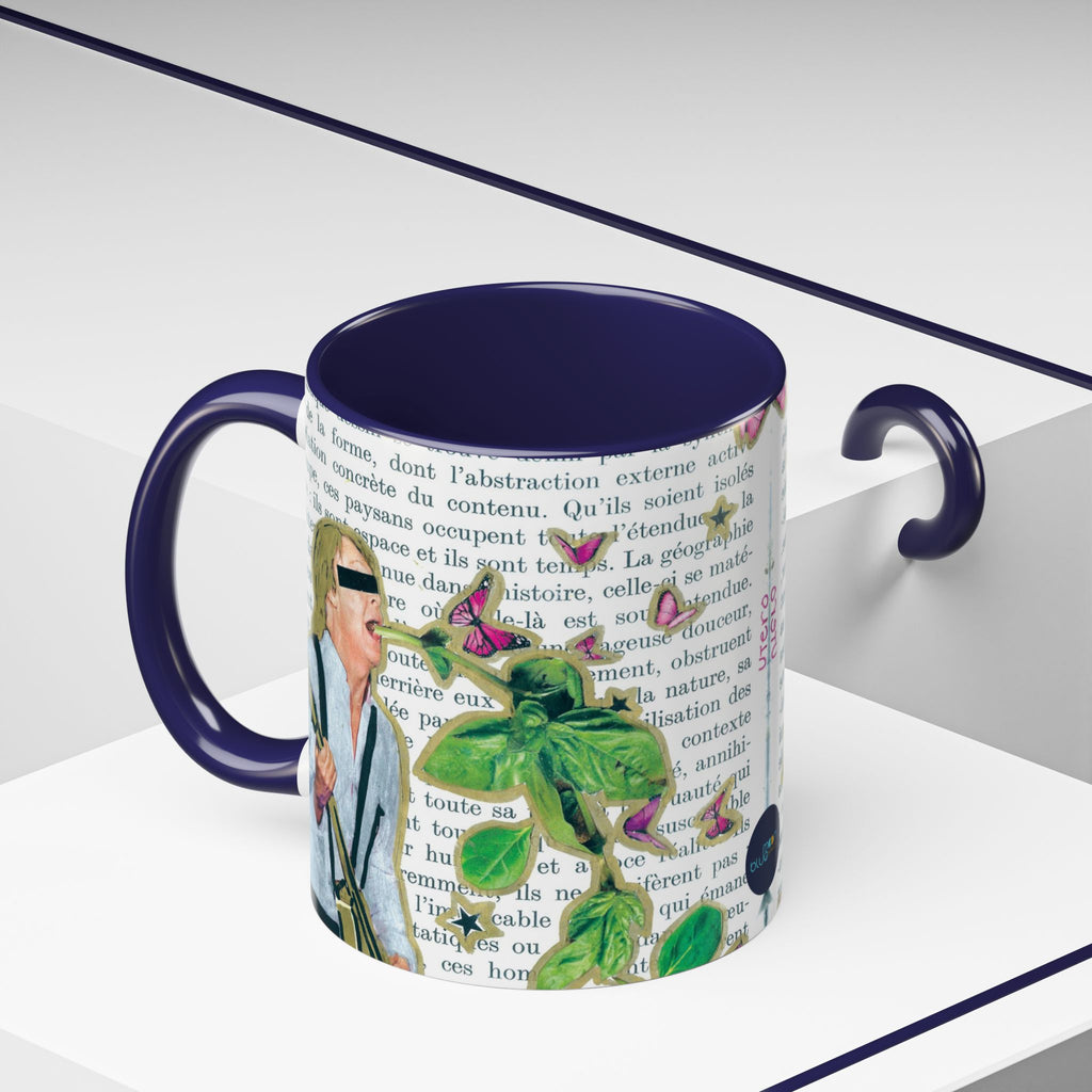 Rock & Bloom — Botanical Reverie Mug I Vintage Book Illustration Coffee Cup (11/15 oz)