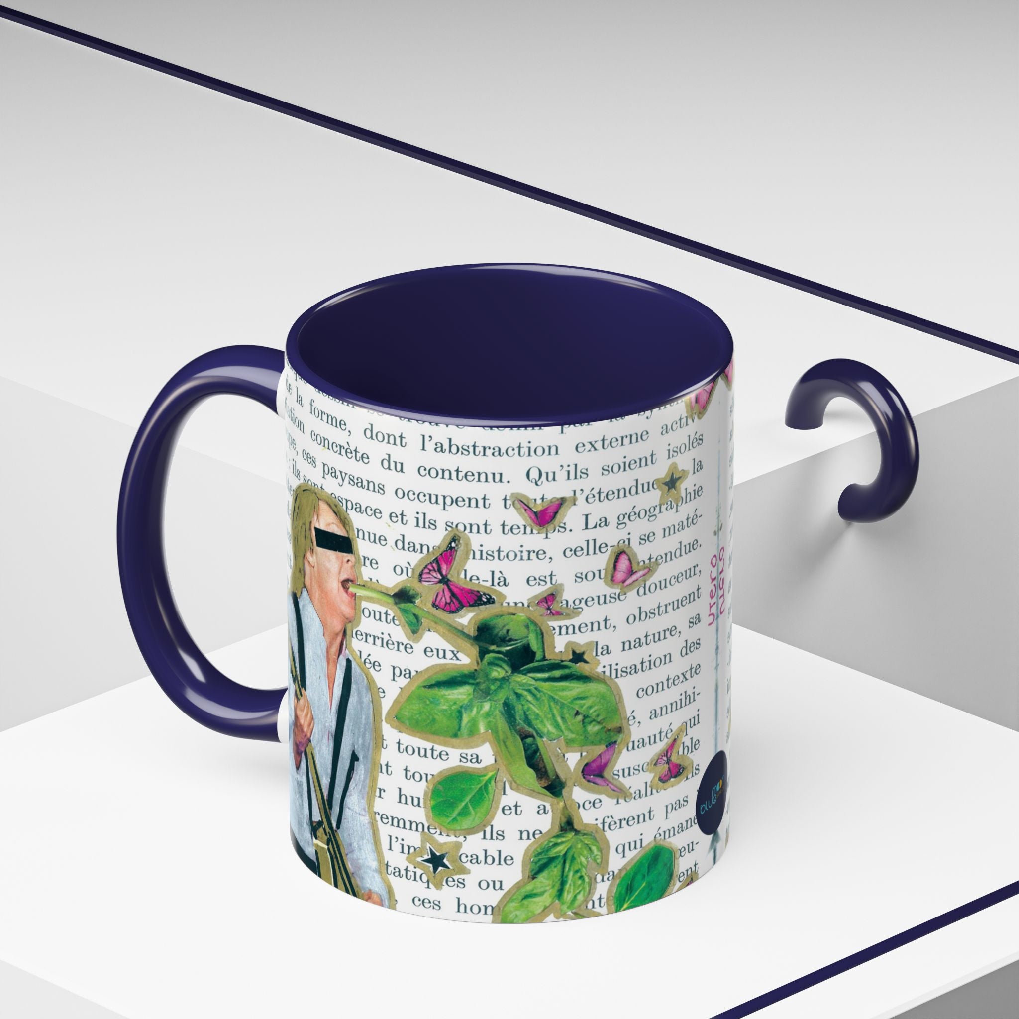 Rock & Bloom — Botanical Reverie Mug I Vintage Book Illustration Coffee Cup (11/15 oz)