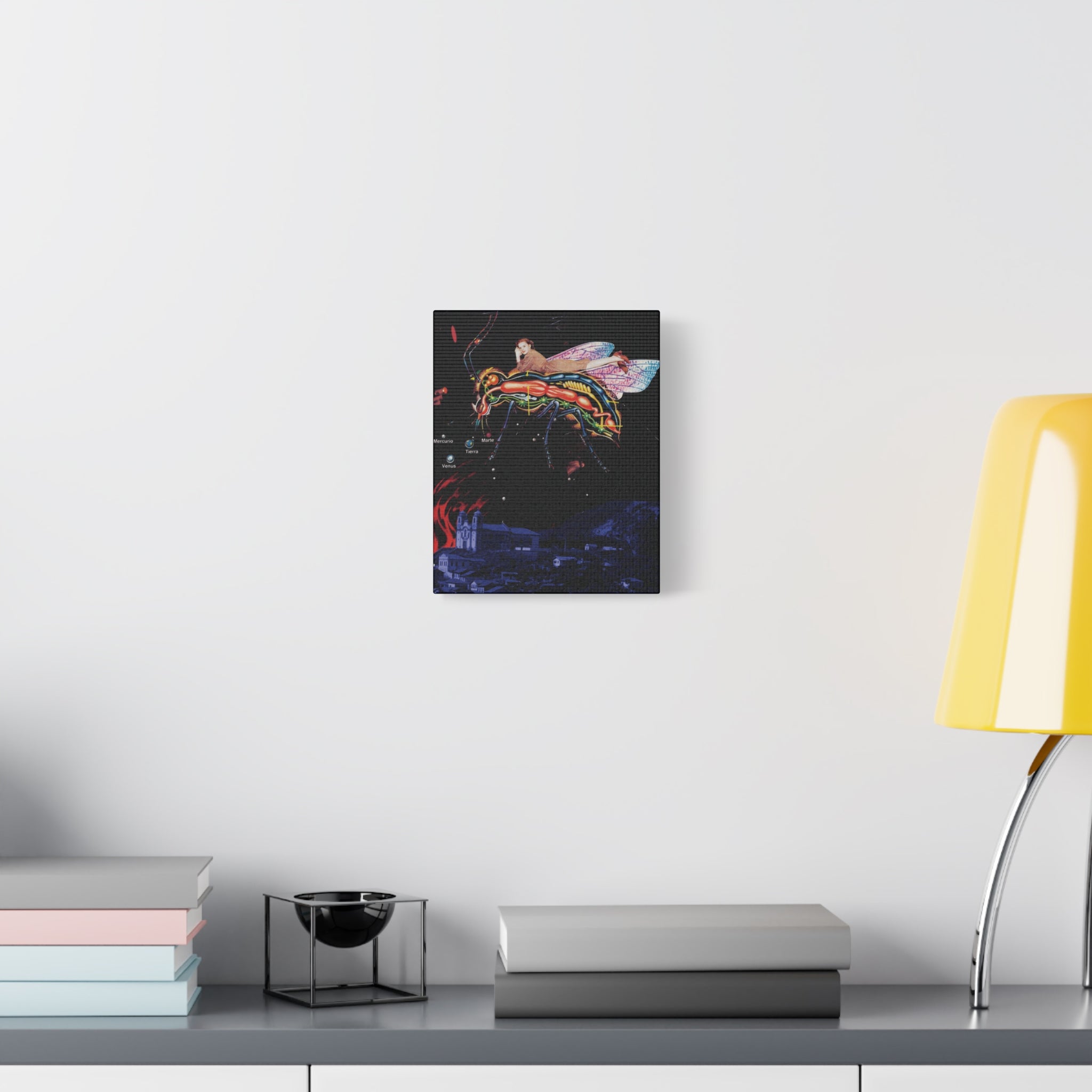 Fly Away | Original Analog Collage Art Print | Wall Art by Blue Moon Space