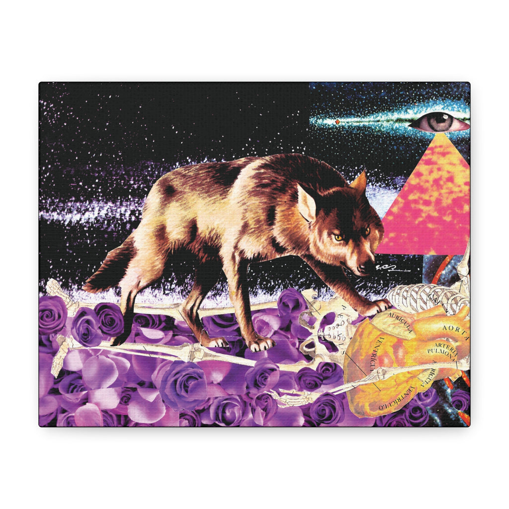 Colecciono Mis Huesos | Original Analog Collage Art Print | Wall Art by Blue Moon Space