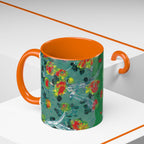 Rock & Bloom — The Serpent Sessions Mug | Grunge Floral Art Coffee Cup | Gift for Music Lovers (11oz & 15oz)