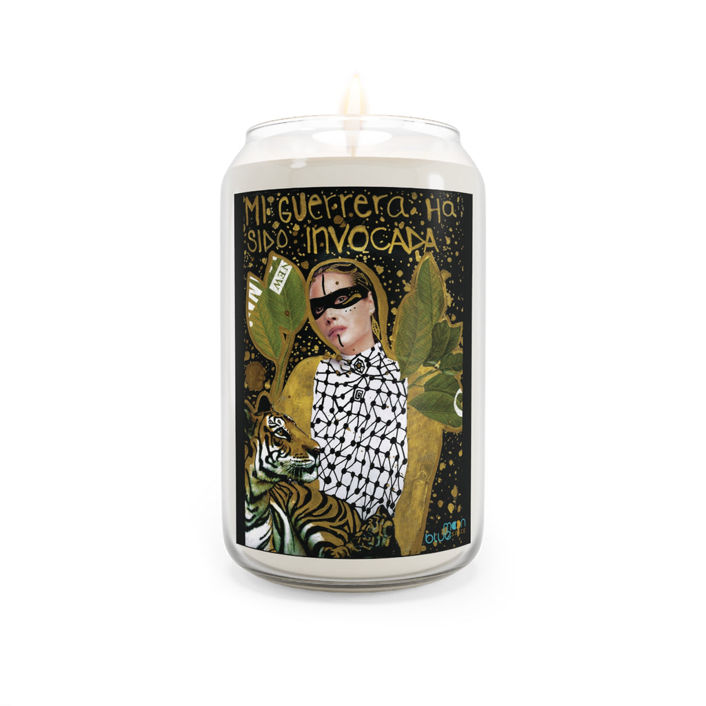 The Warrior Series | Ritual Candle | Art by Blue Moon Space