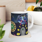 Astrology Moon & Zodiac Ceramic Mug — Mystical Night Sky Coffee Cup (11oz & 15oz)