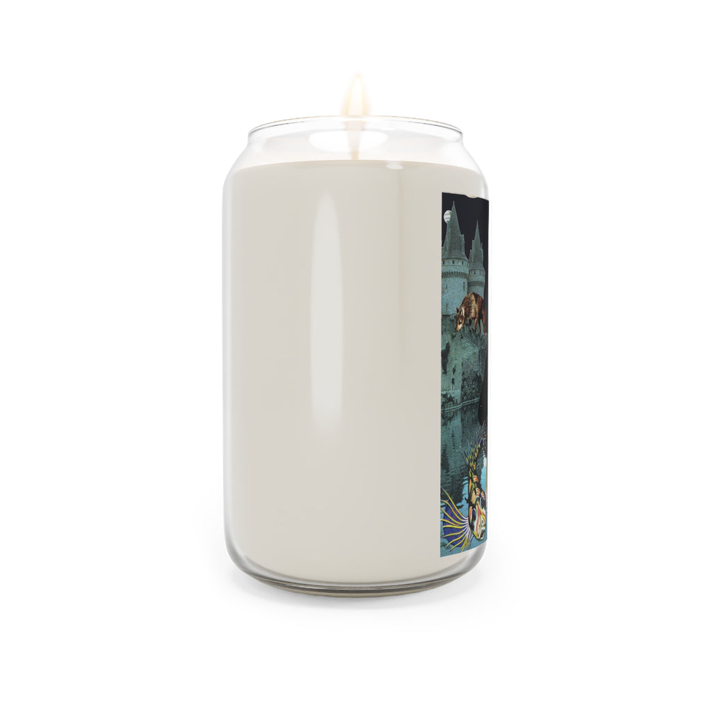 Untamed | 13.75oz Aromatic Jar Ritual Candle   | Art by Blue Moon Space