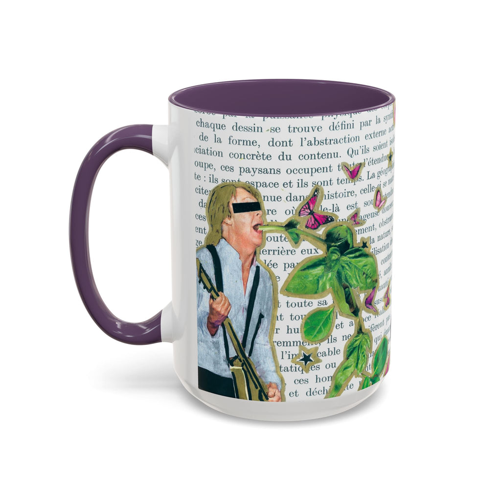 Rock & Bloom — Botanical Reverie Mug I Vintage Book Illustration Coffee Cup (11/15 oz)
