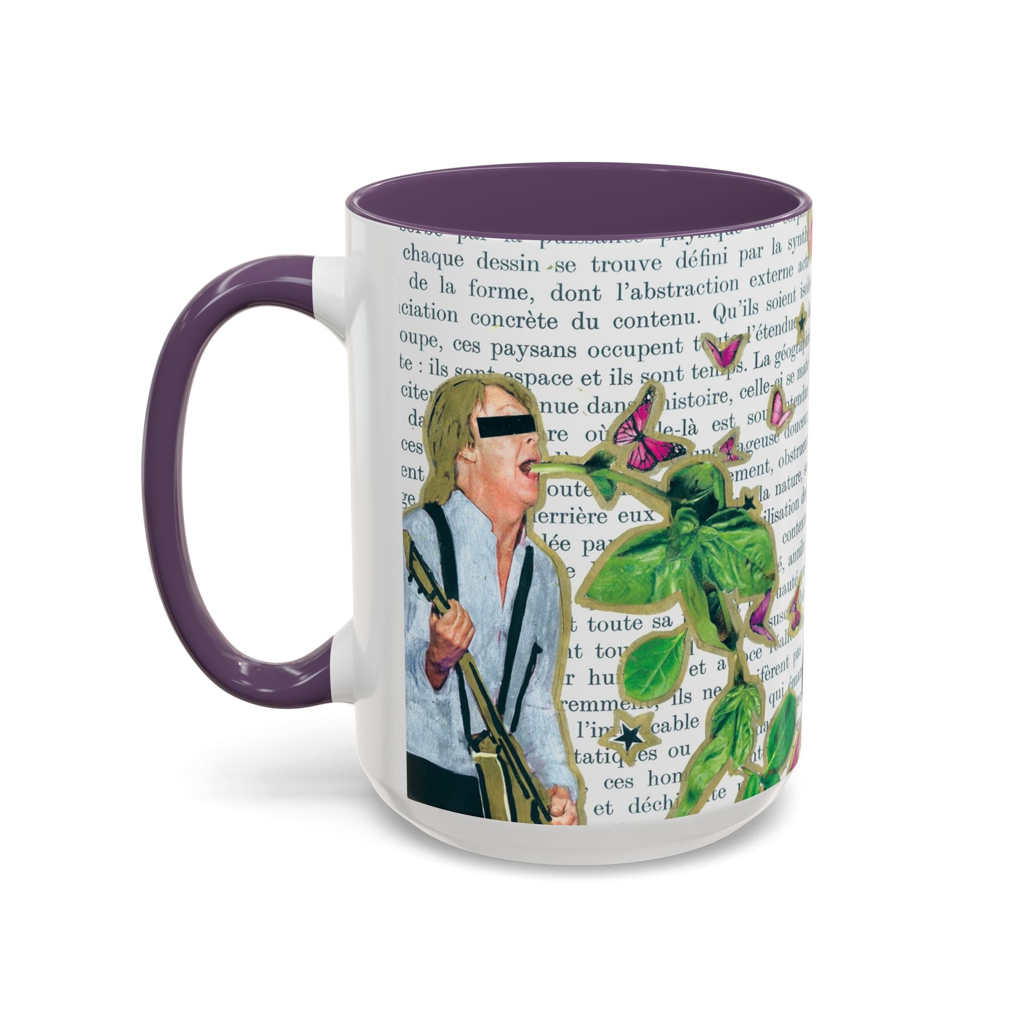 Rock & Bloom — Botanical Reverie Mug I Vintage Book Illustration Coffee Cup (11/15 oz)