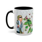Rock & Bloom — Botanical Reverie Mug I Vintage Book Illustration Coffee Cup (11/15 oz)