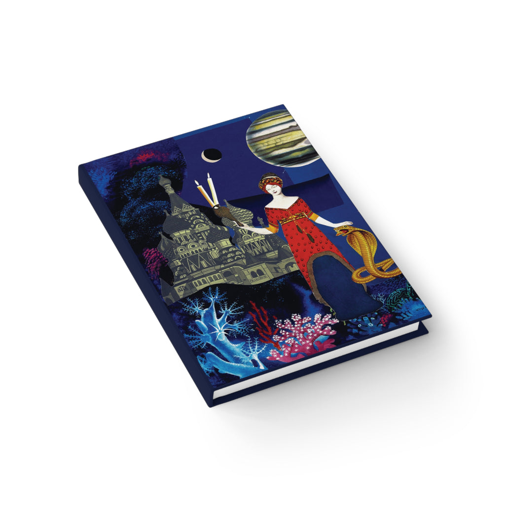 The Torchbearer | Blank Hardcover Journal | Art by Blue Moon Space