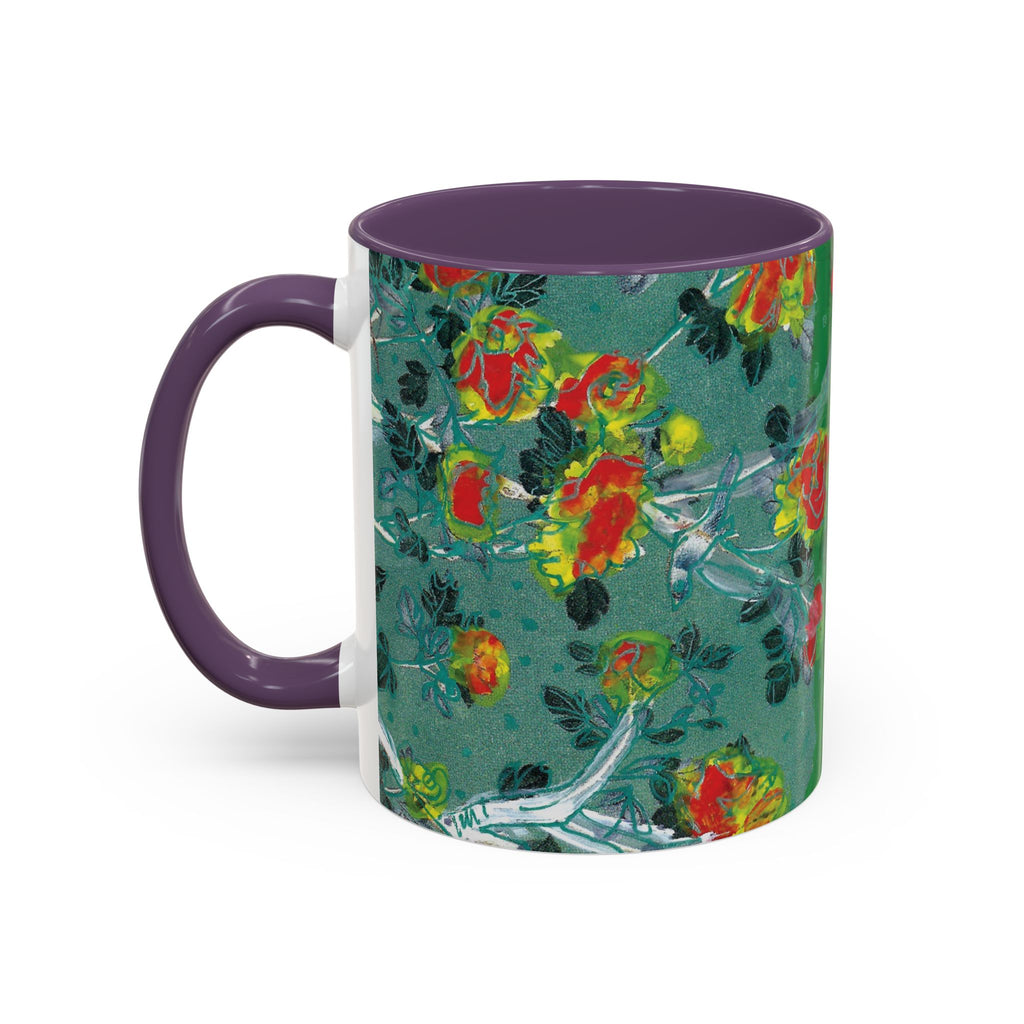 Rock & Bloom — The Serpent Sessions Mug | Grunge Floral Art Coffee Cup | Gift for Music Lovers (11oz & 15oz)