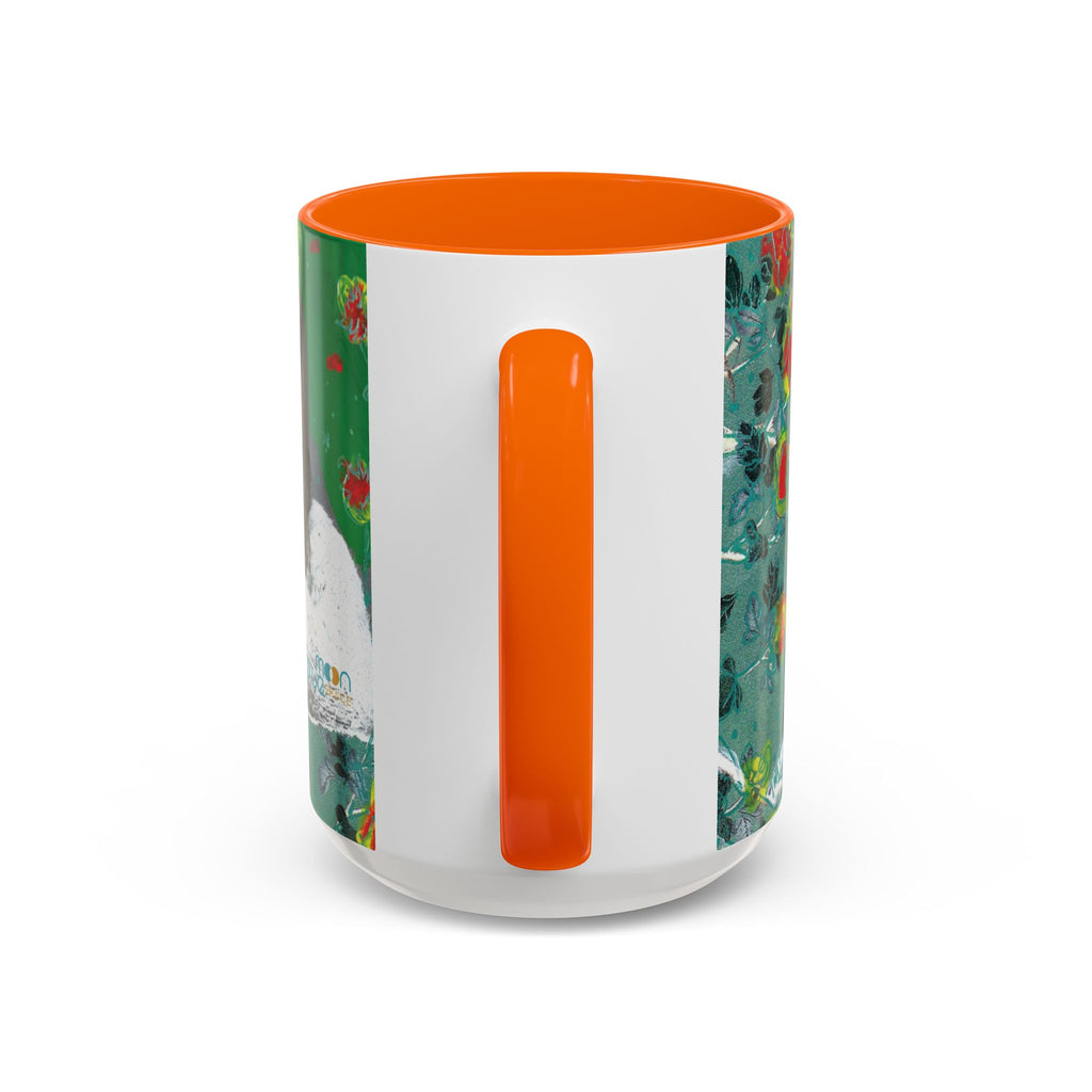 Rock & Bloom — The Serpent Sessions Mug | Grunge Floral Art Coffee Cup | Gift for Music Lovers (11oz & 15oz)