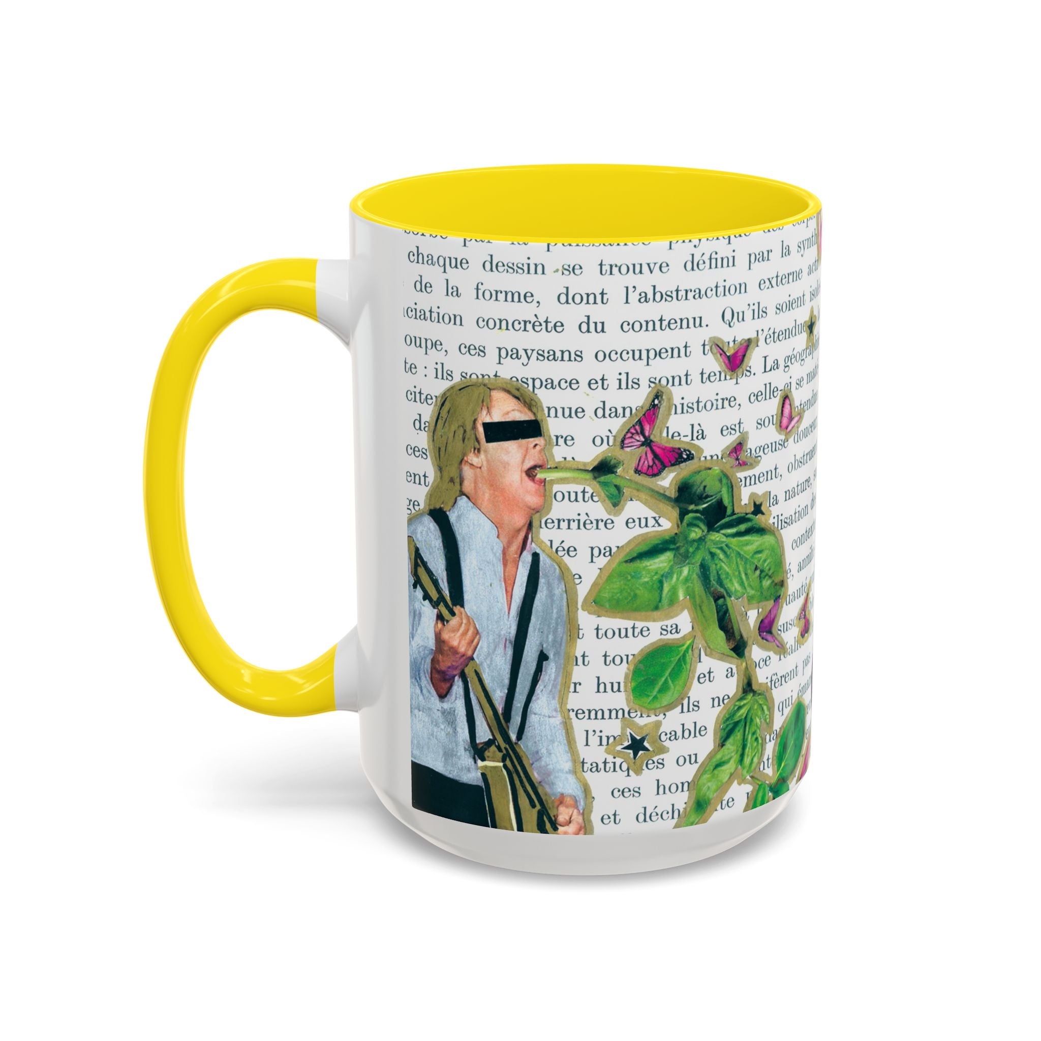 Rock & Bloom — Botanical Reverie Mug I Vintage Book Illustration Coffee Cup (11/15 oz)
