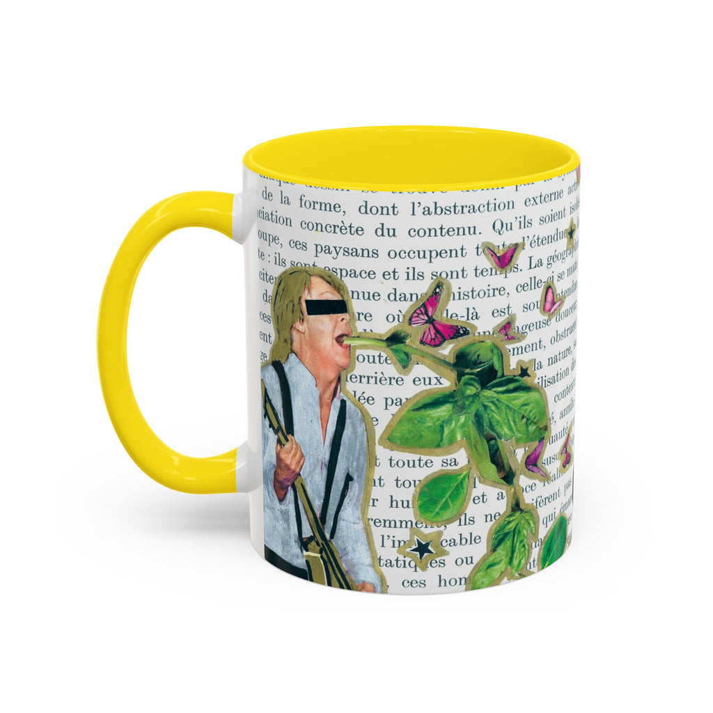 Rock & Bloom — Botanical Reverie Mug I Vintage Book Illustration Coffee Cup (11/15 oz)