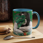 Rock & Bloom — The Serpent Sessions Mug | Grunge Floral Art Coffee Cup | Gift for Music Lovers (11oz & 15oz)