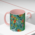 Rock & Bloom — The Serpent Sessions Mug | Grunge Floral Art Coffee Cup | Gift for Music Lovers (11oz & 15oz)