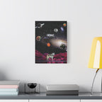 Home | Original Analog Collage Art Print | Wall Art by Blue Moon Space