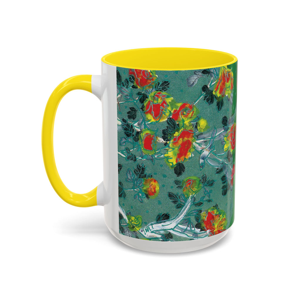 Rock & Bloom — The Serpent Sessions Mug | Grunge Floral Art Coffee Cup | Gift for Music Lovers (11oz & 15oz)