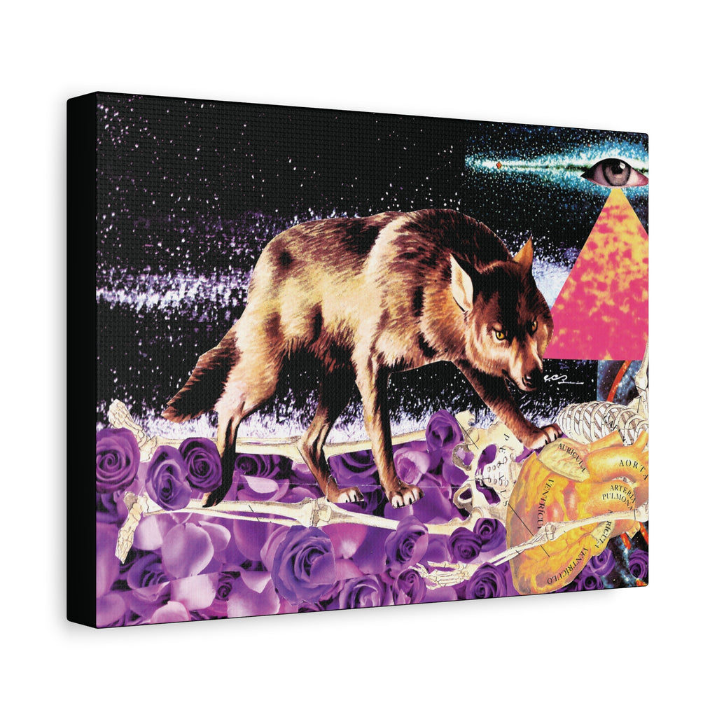 Colecciono Mis Huesos | Original Analog Collage Art Print | Wall Art by Blue Moon Space