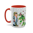 Rock & Bloom — Botanical Reverie Mug I Vintage Book Illustration Coffee Cup (11/15 oz)
