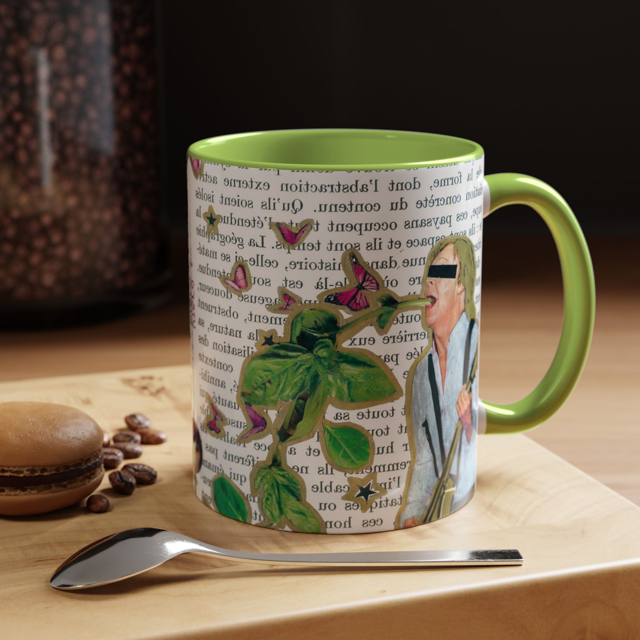 Rock & Bloom — Botanical Reverie Mug I Vintage Book Illustration Coffee Cup (11/15 oz)