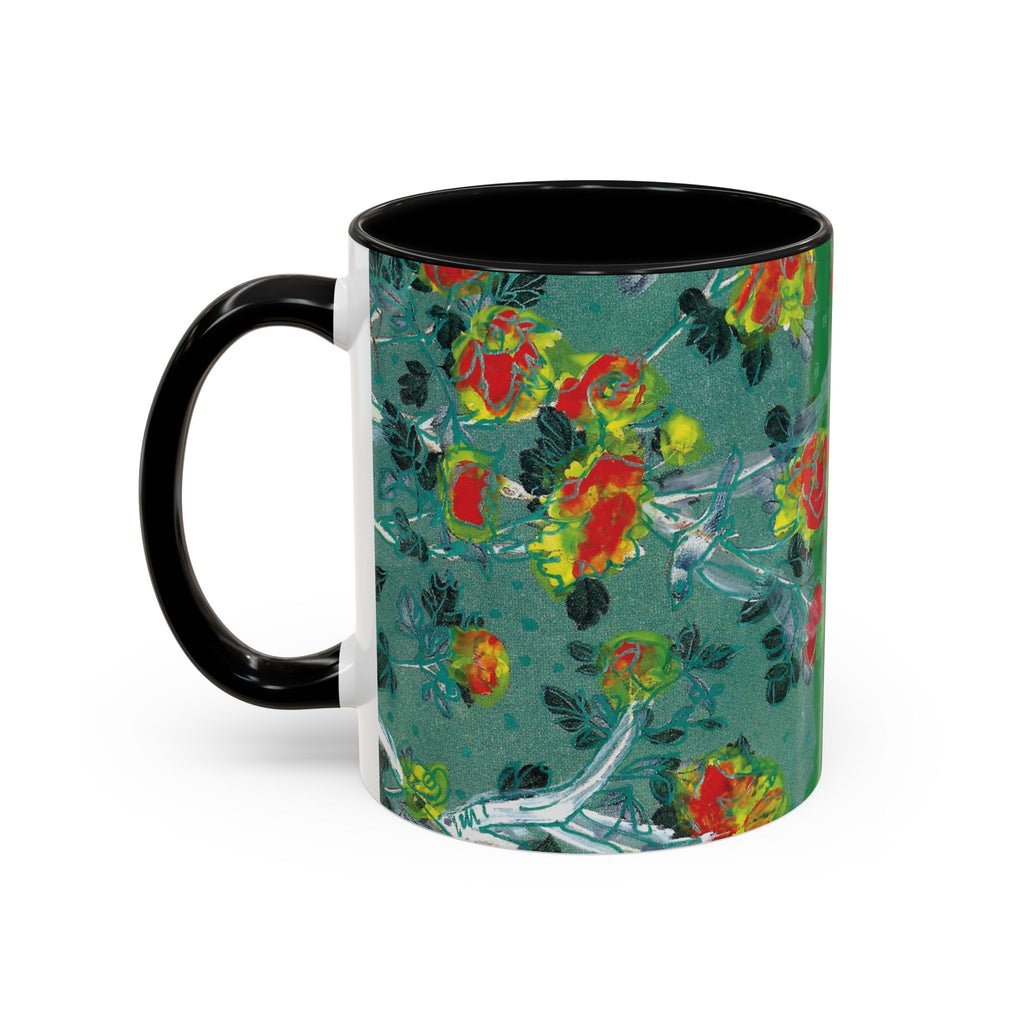 Rock & Bloom — The Serpent Sessions Mug | Grunge Floral Art Coffee Cup | Gift for Music Lovers (11oz & 15oz)