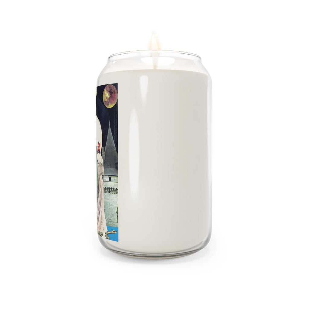 Queen of the Underworld | Ritual Moonlit Gothic Scented Jar (13.75 oz) Candle | Art by Blue Moon Space