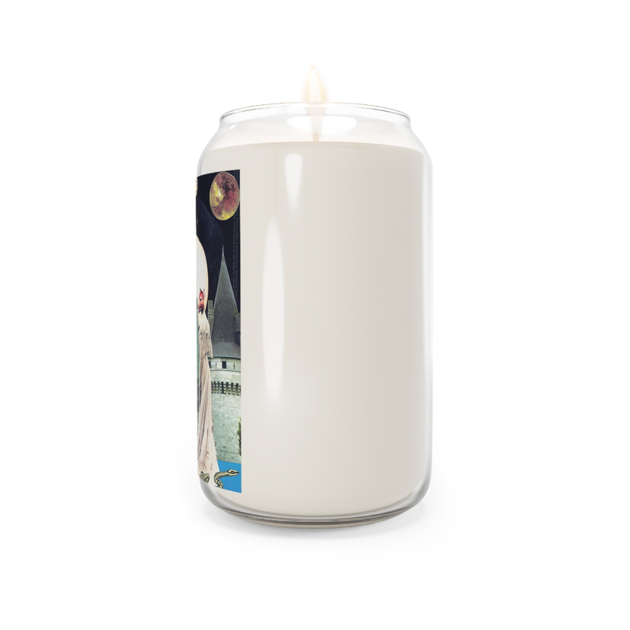 Queen of the Underworld | Ritual Moonlit Gothic Scented Jar (13.75 oz) Candle | Art by Blue Moon Space