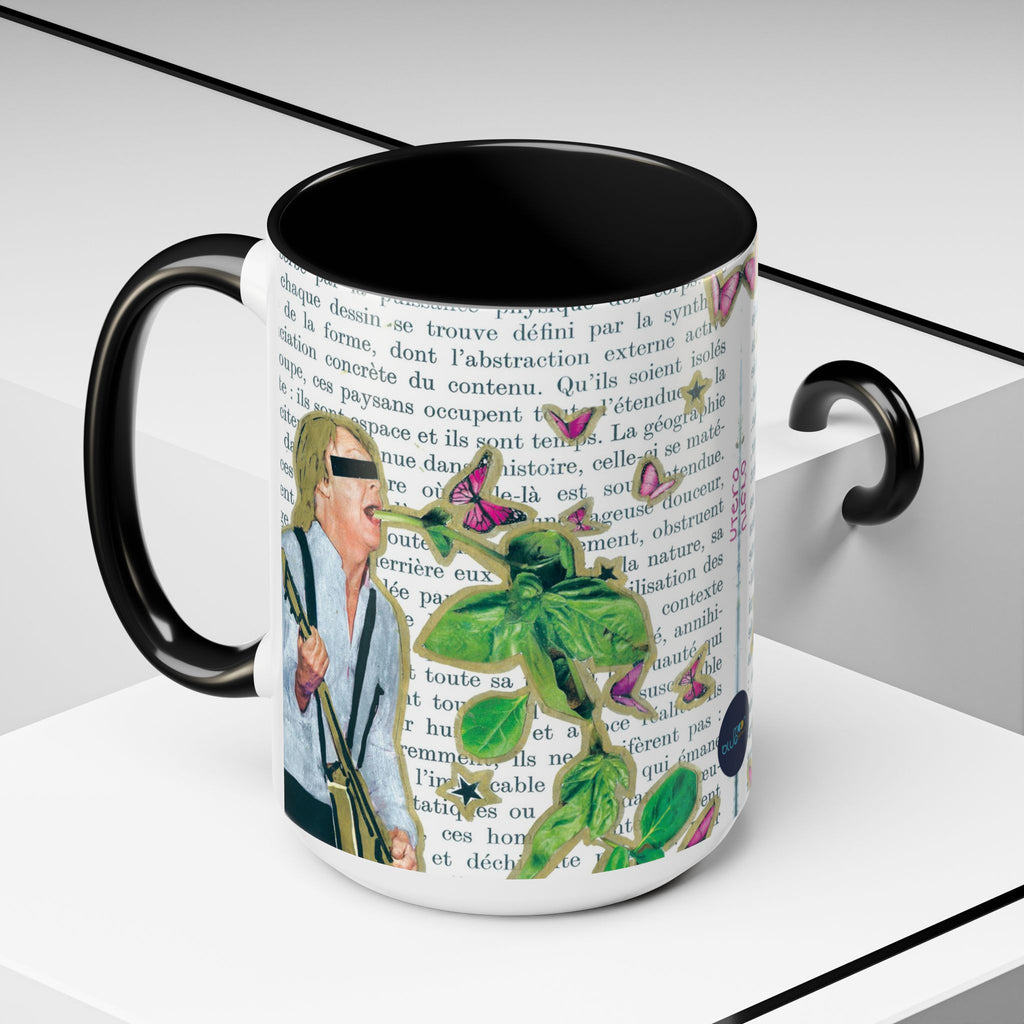 Rock & Bloom — Botanical Reverie Mug I Vintage Book Illustration Coffee Cup (11/15 oz)