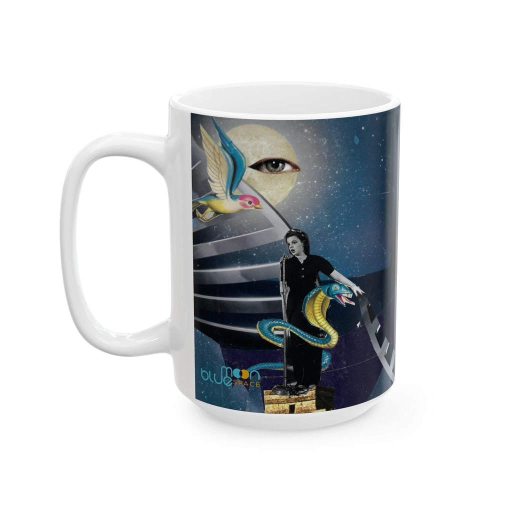 Astrology Moon & Zodiac Ceramic Mug — Mystical Night Sky Coffee Cup (11oz & 15oz)