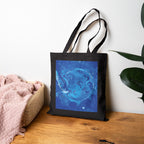 Tote Bag — Blue Moon & Hummingbird Canvas Tote