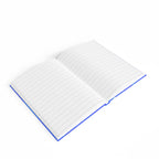 Blue Moon Bird Journal — Ruled Lined Notebook, Celestial Nature Sketchbook