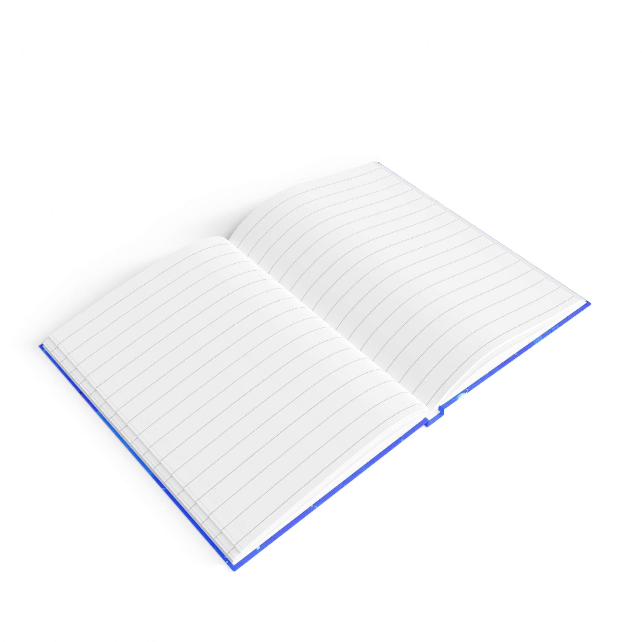 Blue Moon Bird Journal — Ruled Lined Notebook, Celestial Nature Sketchbook