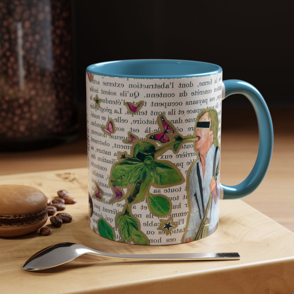 Rock & Bloom — Botanical Reverie Mug I Vintage Book Illustration Coffee Cup (11/15 oz)