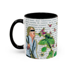 Rock & Bloom — Botanical Reverie Mug I Vintage Book Illustration Coffee Cup (11/15 oz)