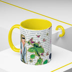Rock & Bloom — Botanical Reverie Mug I Vintage Book Illustration Coffee Cup (11/15 oz)