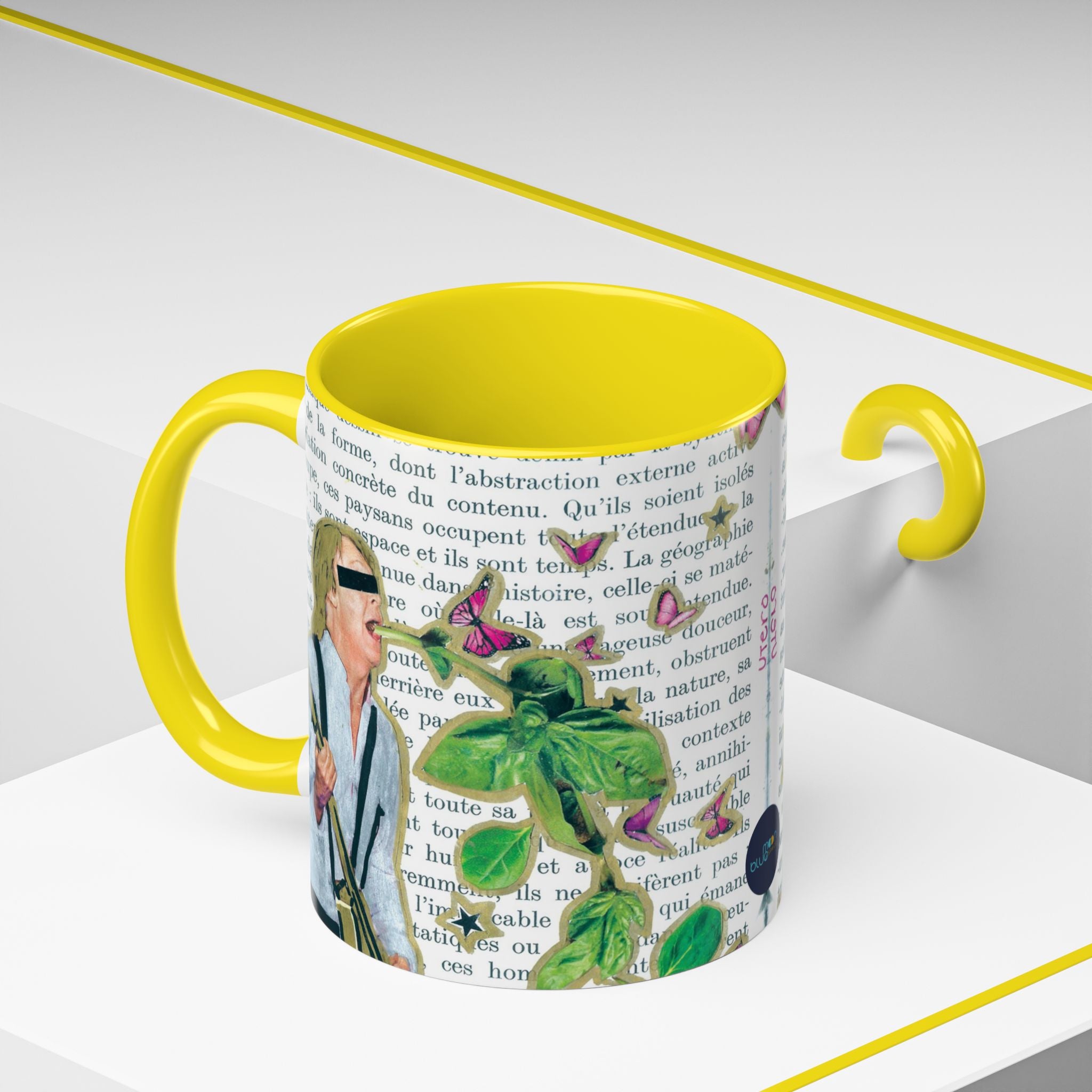 Rock & Bloom — Botanical Reverie Mug I Vintage Book Illustration Coffee Cup (11/15 oz)