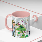 Rock & Bloom — Botanical Reverie Mug I Vintage Book Illustration Coffee Cup (11/15 oz)