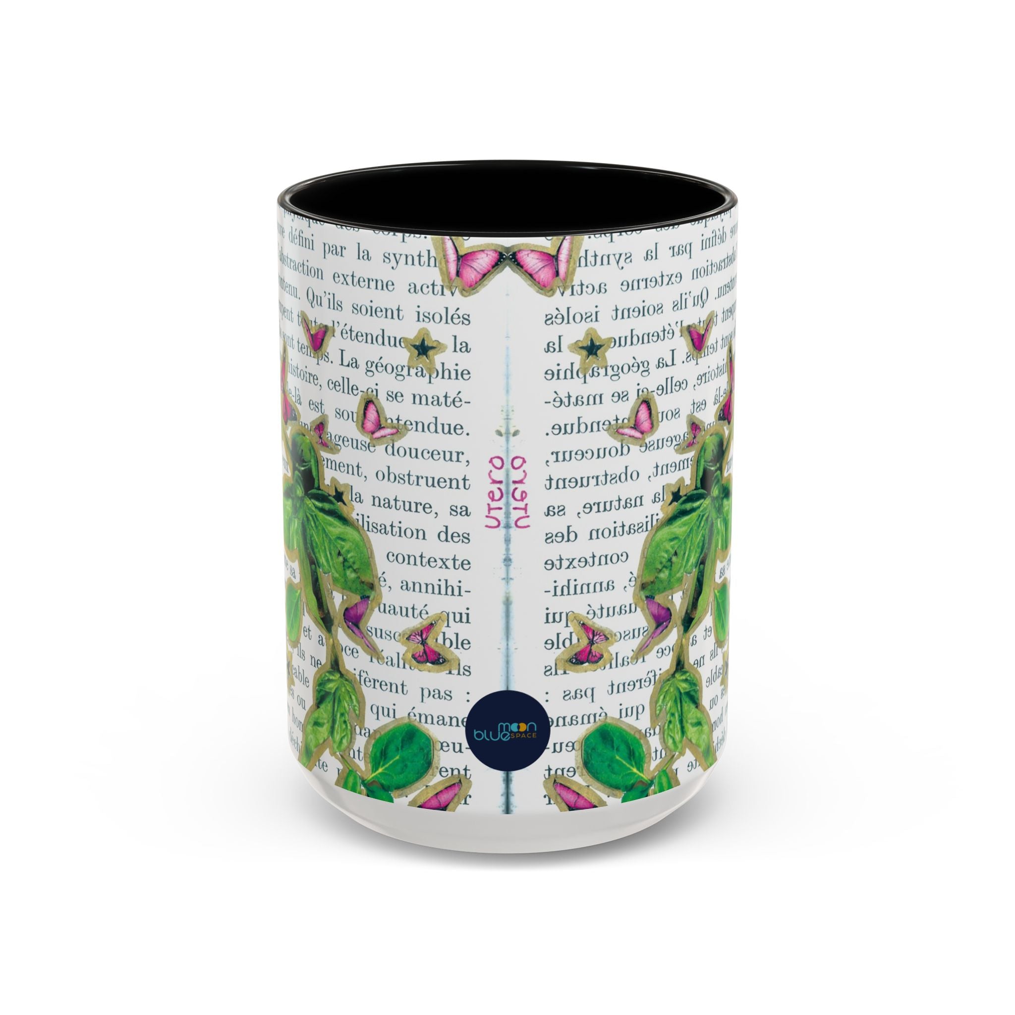 Rock & Bloom — Botanical Reverie Mug I Vintage Book Illustration Coffee Cup (11/15 oz)