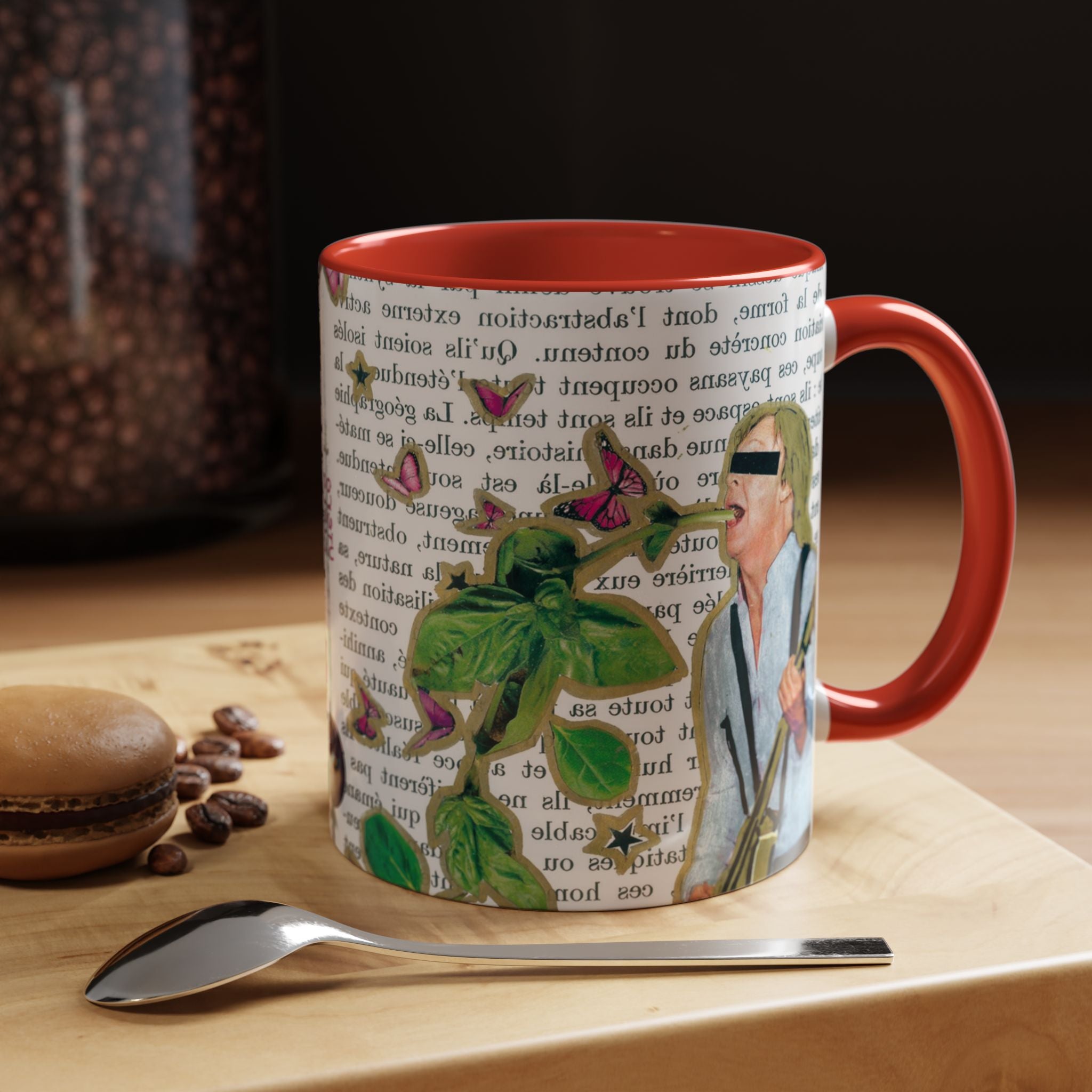 Rock & Bloom — Botanical Reverie Mug I Vintage Book Illustration Coffee Cup (11/15 oz)