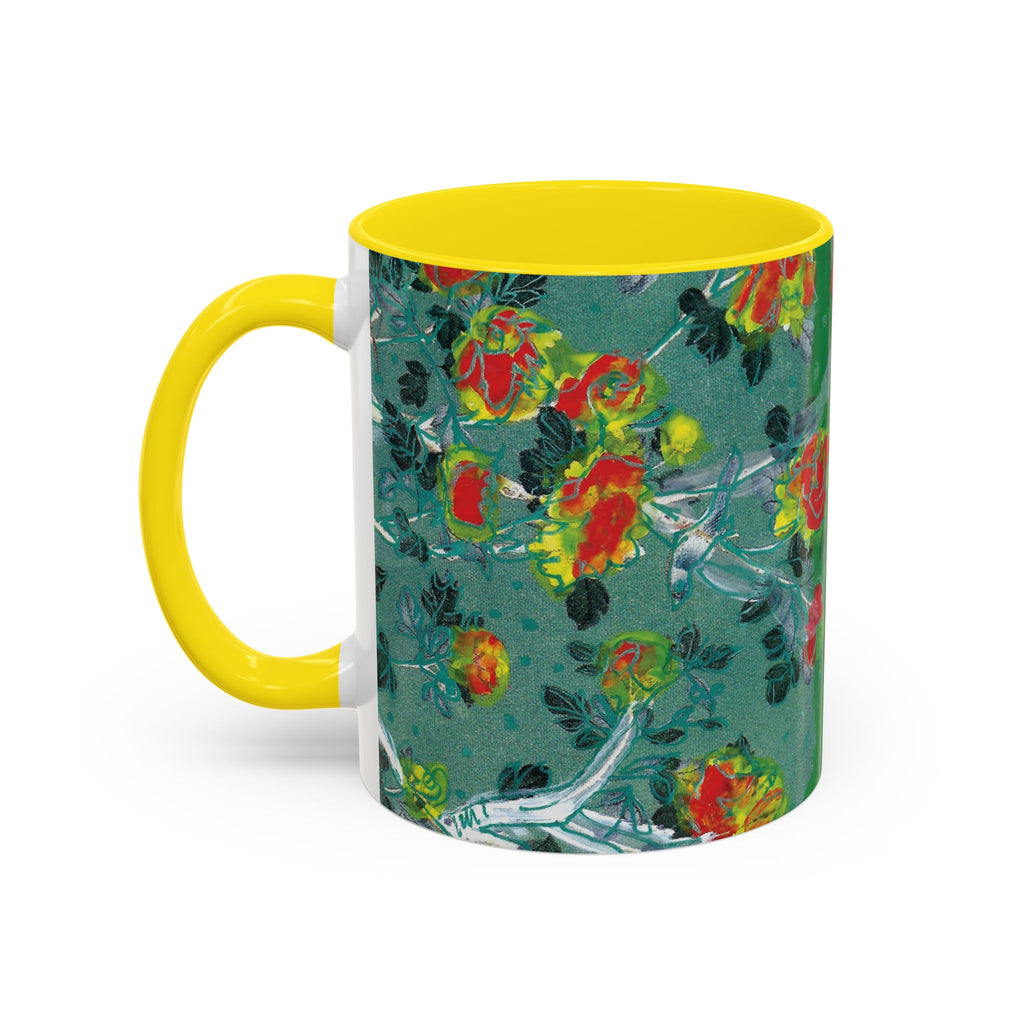 Rock & Bloom — The Serpent Sessions Mug | Grunge Floral Art Coffee Cup | Gift for Music Lovers (11oz & 15oz)
