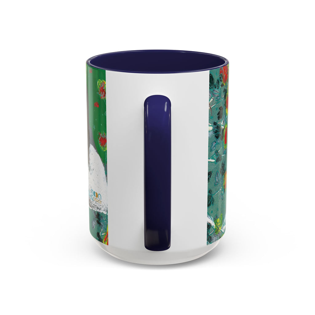 Rock & Bloom — The Serpent Sessions Mug | Grunge Floral Art Coffee Cup | Gift for Music Lovers (11oz & 15oz)