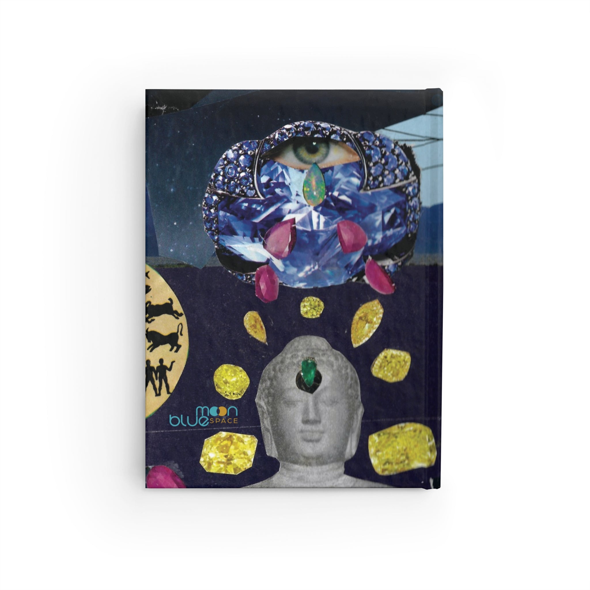 The Alchemy Journal — Surreal Collage Mystical Blank Hardcover Notebook Journal for Soul Exploration & Inner Transformation