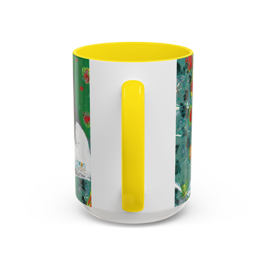 Rock & Bloom — The Serpent Sessions Mug | Grunge Floral Art Coffee Cup | Gift for Music Lovers (11oz & 15oz)